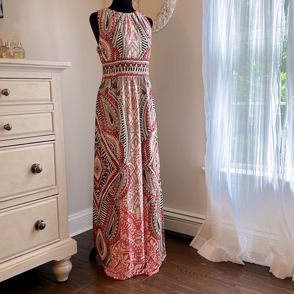 London Times Dresses & Skirts - London Times Maxi Tank Dress | Med